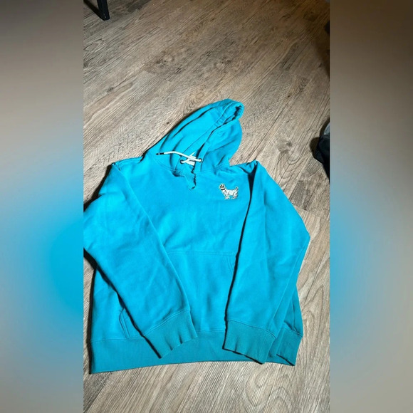 Goat USA Pullover Turquoise Hoodie Size: Small - Picture 6 of 11